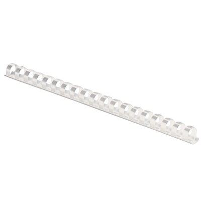 Bindrug Fellowes 10mm 21rings A4 wit 100 stuks
