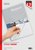 Voorblad Quantore A4 PVC 200 micron transparant 100 stuks