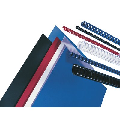 Voorblad GBC A4 Polycover 300micron donkerrood 100 stuks