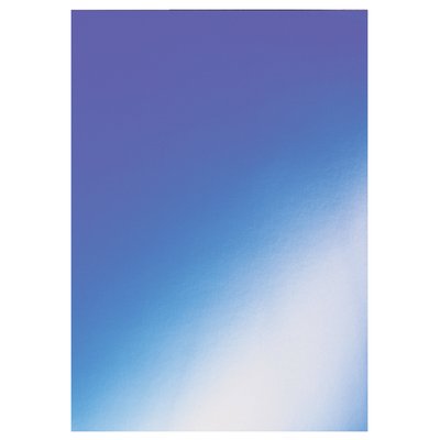 Couverture GBC A4 chromé carton 250g bleu 100 pièces