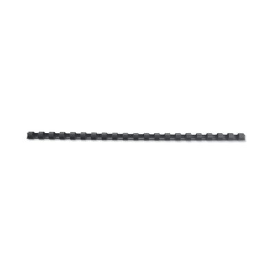 Bindrug GBC 12mm 21rings A4 zwart 100 stuks