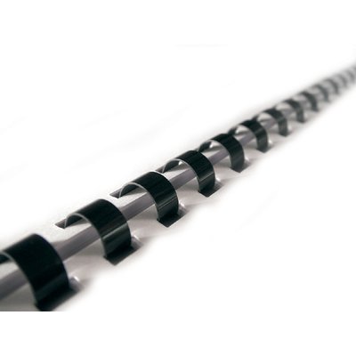 Bindrug GBC 14mm 21rings A4 zwart 100 stuks