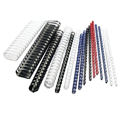 Bindrug GBC 25mm 21rings A4 zwart 50 stuks