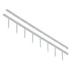 Surebindstrip GBC 25mm 10-pins wit 100 stuks foto