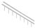 Surebindstrip GBC 25mm 10-pins wit 100 stuks