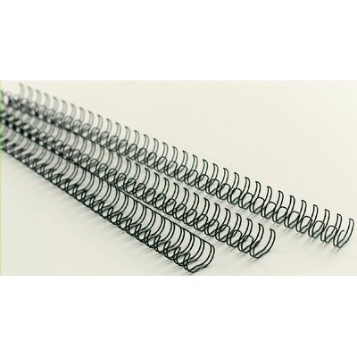 Draadrug GBC 6mm 34-rings A4 zilver 100 stuks