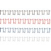 Draadrug GBC 8mm 34-rings A4 wit 100 stuks foto