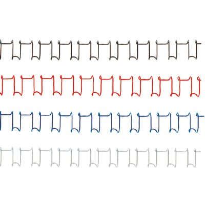 Draadrug Fellowes 10mm 34-rings A4 zwart 100 stuks