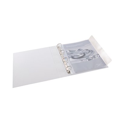 Pochette Oxford 71443 11 perforations PP 0.09mm grainée à rabat 10 pièces