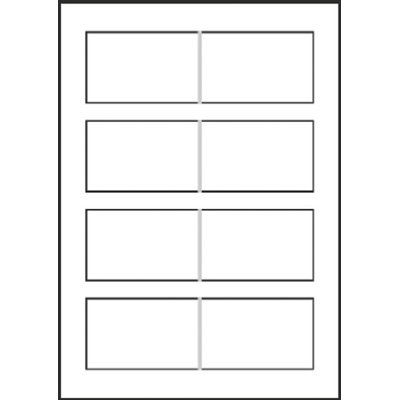 Carte de visite Avery C32015-25 85x54mm 260g mat 200 pièces