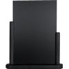 Ardoise de table Securit 230x200x60mm bois noir Photo