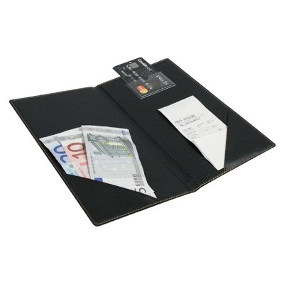 Betaalmap Securit Trendy 230x130mm zwart
