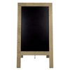 Stoepbord Securit 720x1310x40mm steigerhout foto
