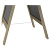 Stoepbord Securit 720x1310x40mm steigerhout foto