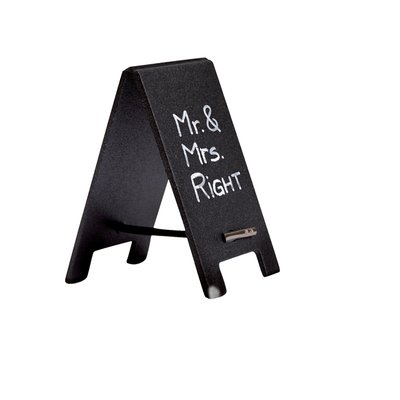 Ardoise de table Securit Mini set 5 pièces noir