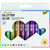 Glitterlijm Folia 9.5ml 10 kleuren foto