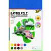 Feutrine Folia 20x30cm 150g couleurs assorties 10 feuilles Photo
