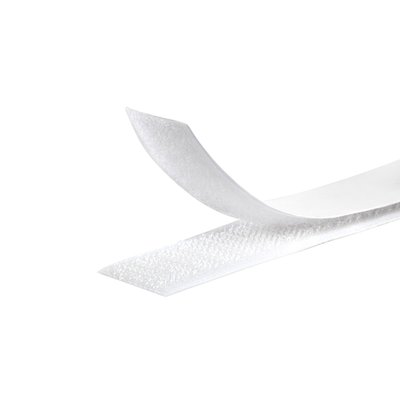 Klittenband Folia 20mmx2m wit 2 rollen