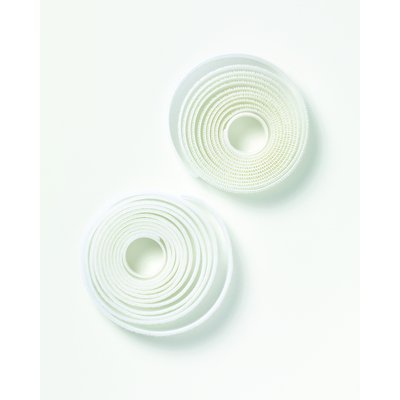 Klittenband Folia 20mmx2m wit 2 rollen