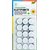 Pastille auto-agrippante Folia 2cm 15x blanc 15x noir
