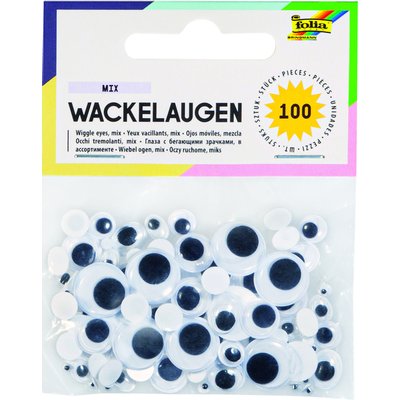 Wiebelogen Folia 100 stuks 6 formaten wit 100 stuks