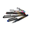 Stylo plume Pilot V-pen Medium argent bleu Photo