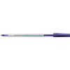 Balpen Bic Ecolutions round stic medium blauw foto