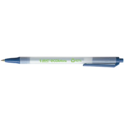 Stylo bille BIC Ecolutions Medium bleu