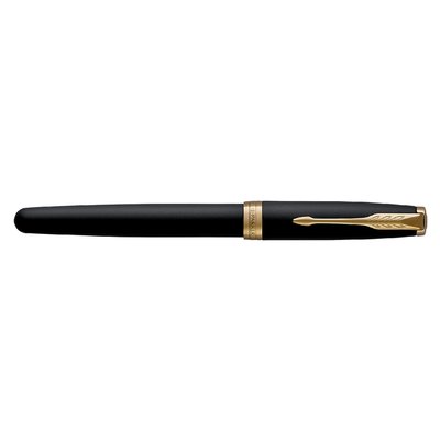 Vulpen Parker Sonnet matte black lacquer GT medium
