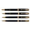 Vulpen Parker Sonnet matte black lacquer GT medium foto