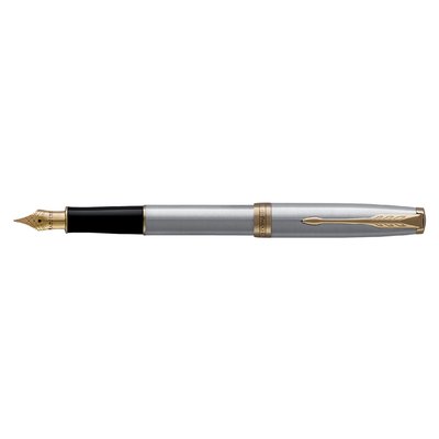 Stylo plume Parker Sonnet Stainless Steel GT Fin