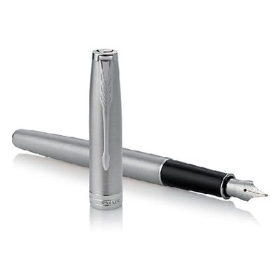 Vulpen Parker Sonnet stainless steel CT fijn