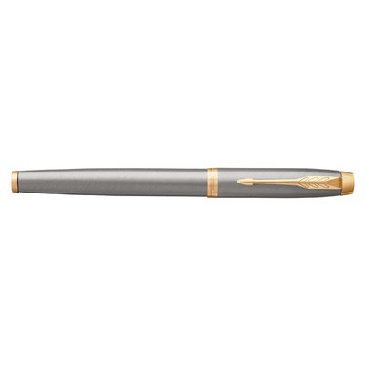 Rollerpen Parker IM brushed metal GT fijn