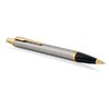 Balpen Parker IM brushed metal GT medium foto