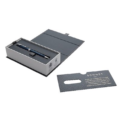 Balpen Parker Sonnet blue lacquer CT medium