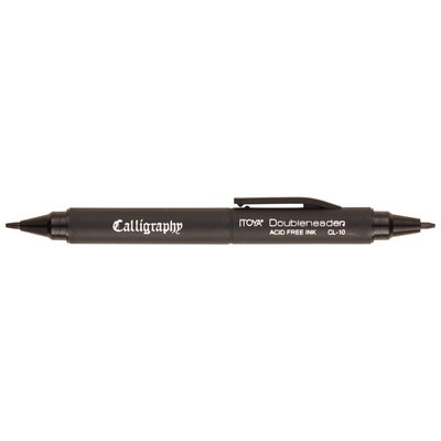Feutre-calligraphe Itoya CL10 1,5mm-3mm noir