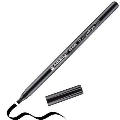 Feutre-Calligraphe edding 1255 3,5mm noir