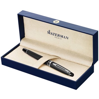 Stylo plume Waterman Expert Noir Mat CT Medium