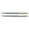 Balpen Parker Jotter stainless steel GT medium foto