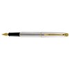 Stylo plume Waterman Hémisphère Stainless Steel GT Fin Photo