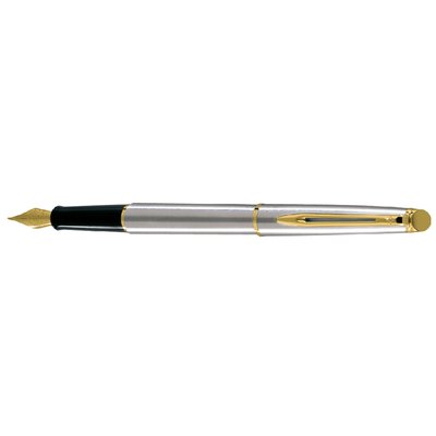 Stylo plume Waterman Hémisphère Stainless Steel GT Fin