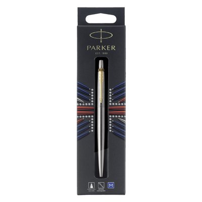 Balpen Parker Jotter stainless steel GT medium blister à 1 stuk