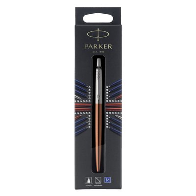 Balpen Parker Jotter Chelsea orange CT medium blister à 1 stuk