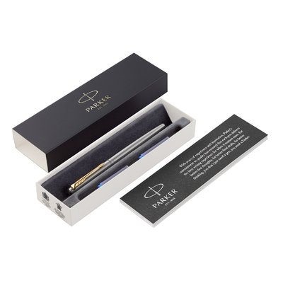 Vulpen Parker Jotter stainless steel GT medium