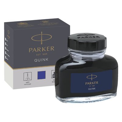 Vulpeninkt Parker Quink permanent 57ml blauw