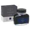 Vulpeninkt Parker Quink permanent 57ml blauw/zwart foto
