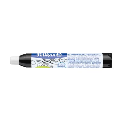 Oostindische inkt Pelikan pipet 9ml zwart