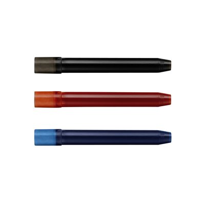 Inktpatroon PILOT Begreen Hi-Tecpoint V5/V7 zwart set à 3 stuks