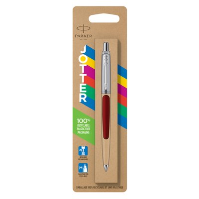 Stylo bille Parker Jotter Original Red CT Medium blister