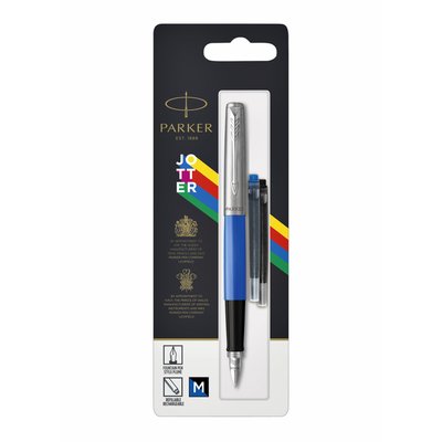 Stylo Plume Parker Jotter Original CT M bleu blister